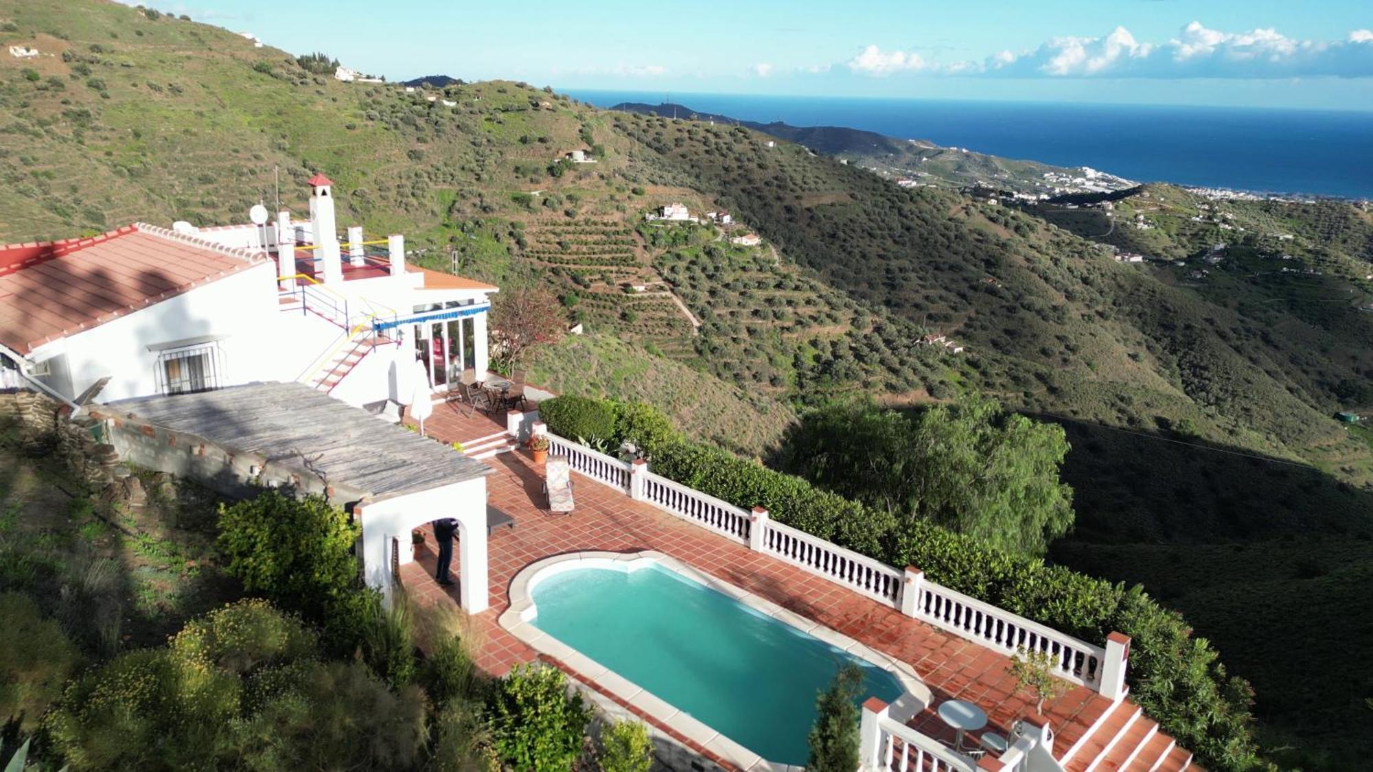 Villa Tranquila - Costa Del Sol - Great Seaview - Priv Pool - 3 Bed Torrox Exterior photo